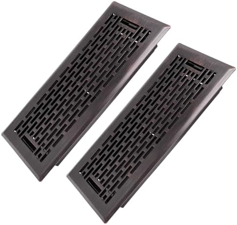 Howeall 4x10 Inches 2 Pack Heavy Duty Walkable Floor Register by Howeall