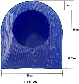 NIUPIKA Carving Wax Ring Tube for Making Rings Mold Hard Wax Blank Large Flat - Image 5