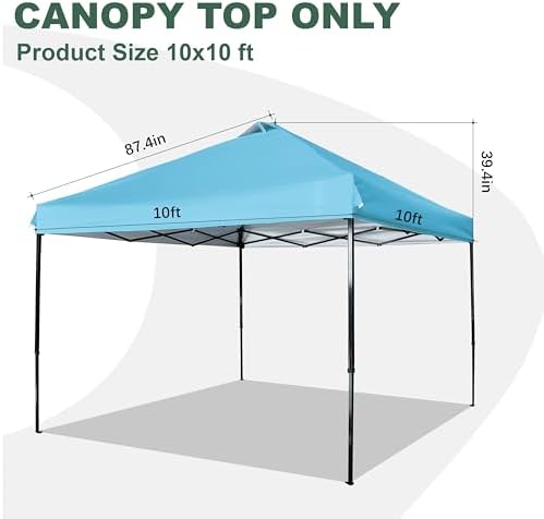 10x10 Canopy Replacement Top - Image 2