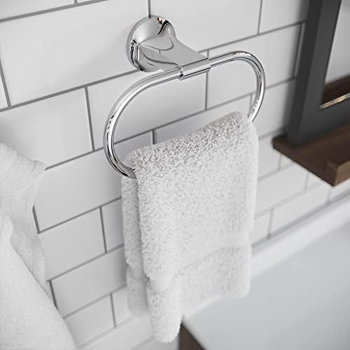 Pfister Pfirst Modern Chrome Hand Towel Ring - Image 2