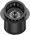 Kitchen Extended Garbage Disposal Flange Strainer Stainless Steel Flange Kit by VISTOP