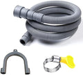 HLMOptimo 6 Feet Universal Washing Machine Drain Hose Flexible Dishwasher Drain by HLMOptimo