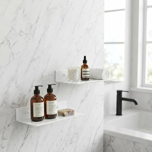 Z metnal Small Metal Shelves, Mini Floating Shelf - Image 2