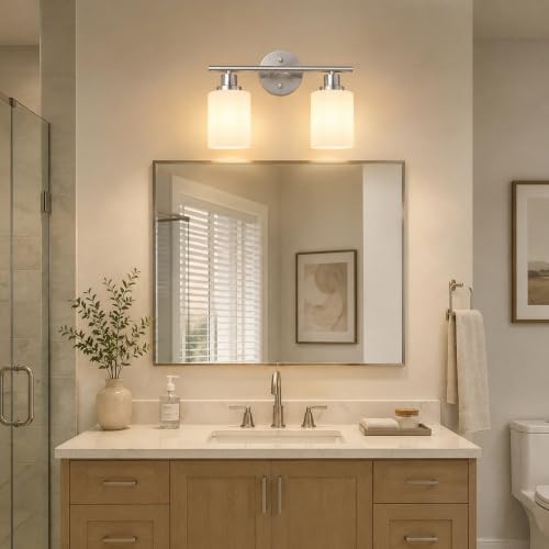 Unicozin 2 Light Bathroom Light Fixtures, Modern Vanity Lights - Image 5