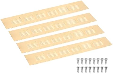 uxcell Air Vents Cover, Rectangle Louvered Ventilation Grille by uxcell