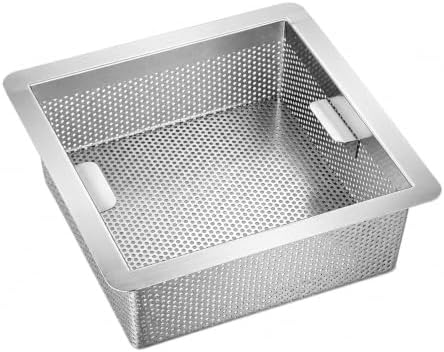 Leyso Stainless Steel Drop-in Floor Sink Strainer Basket Insert by LEYSO