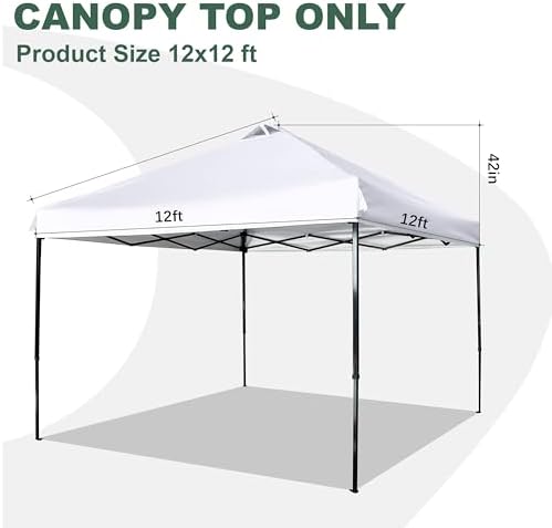 12x12 Canopy Replacement Top - Image 2