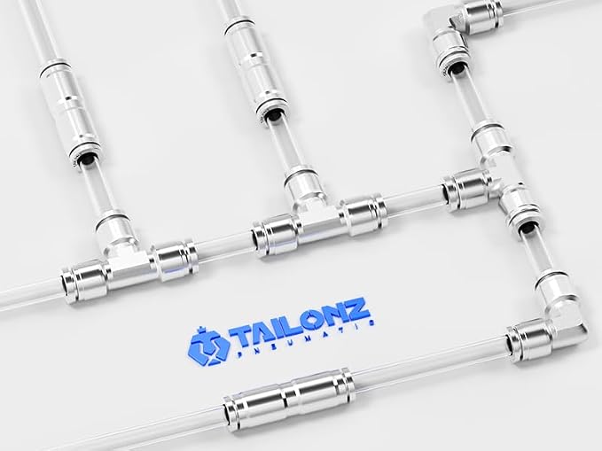 TAILONZ 304 Stainless Steel Straight 1/4" 1pcs | Straight Fitting - Image 6