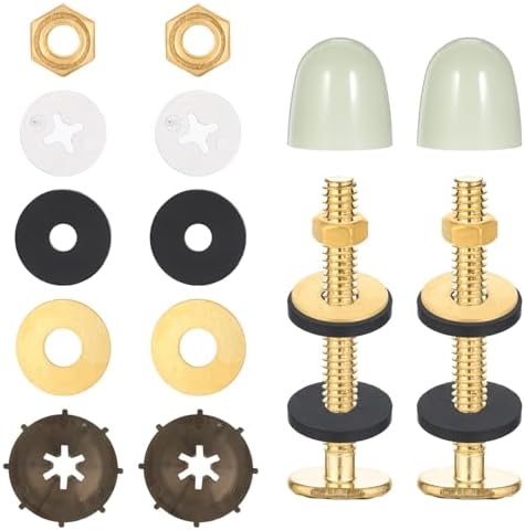 Toilet Bolts for Floor, Secure Toilet Bowl to Floors, Replacement Hardware for by Unknown