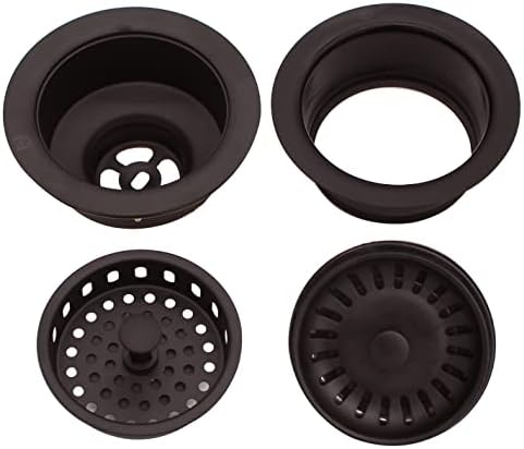 Westbrass CO2165S-12 COMBO PACK 3-1/2" Post Style Large Kitchen Sink Basket - Image 3