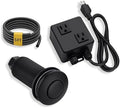 BESTILL Garbage Disposal Air Switch Kit-Professional, Dual Outlet Matte Black by BESTILL