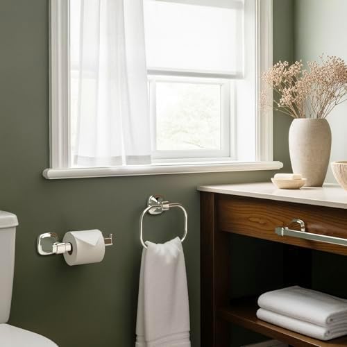 Gatco 5512PN Beverly Towel Ring | Elegant Hand Towel Holder - Image 4