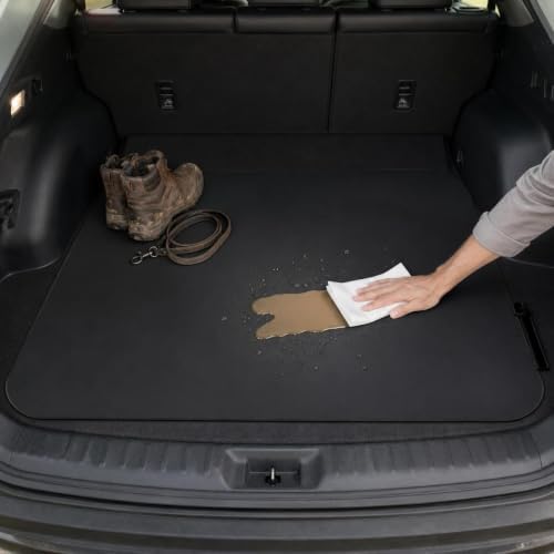 Car Trunk Mat Waterproof Dustproof Protector Cover Universal Fit Nylon Foldable - Image 4