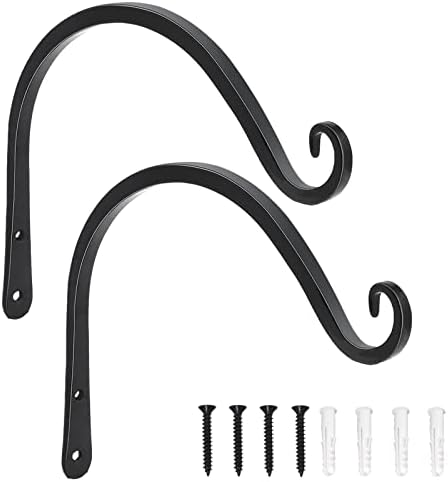 LOOGI Hanging Plant Bracket, Wall Hook Plant Hanger Decorative Hooks by LOOGI
