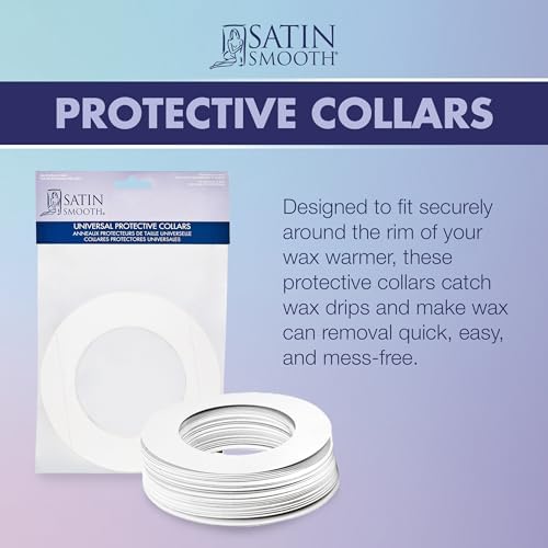 Satin Smooth Universal Wax Warmer Collars – Disposable Protective Rings - Image 3