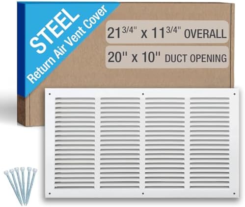 Return Air Grille HVAC Vent Cover by Hoovate