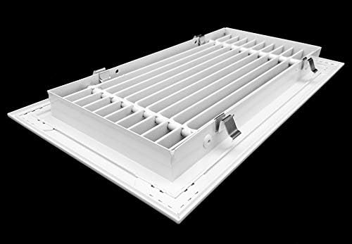 HVAC Premium 36"W X 6"H Linear Aluminum Clip-On Bar Return Air Grille - Image 5