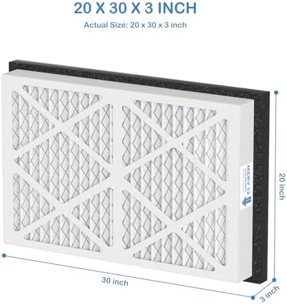 20x30x3 MERV 13 Pleated Air Filters Replacement Compatible - Image 5