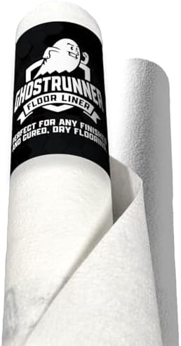 ShuBee® Ghost Runner® Self-Adhesive Floor Protection – 39” x 54’ by ShuBee