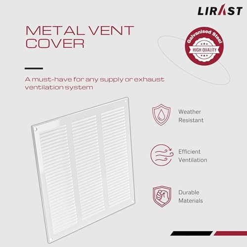 10x10 Vent Cover with Built-in Screen - Image 2
