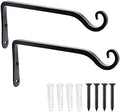 LOOGI Hanging Plant Bracket, Wall Hook Plant Hanger 10 Inch Decorative Hooks by LOOGI