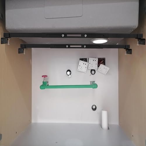 Adjustable Undermount Sink Brackets, Heavy Duty Undermount Sink Repair Kit Help - Image 3