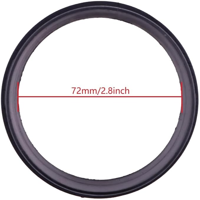 75mm 3'' Straight Air Duct Vent Joiner Hose Pipe Connector Compatible - Image 2