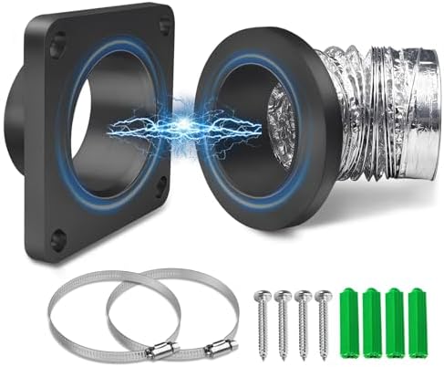 Magnetic Dryer Vent Connector Kit, DV180 Airtight Seal by IURILA