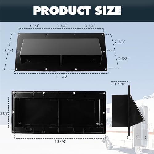 TonGass RV Range Hood Vent Cover - Image 2