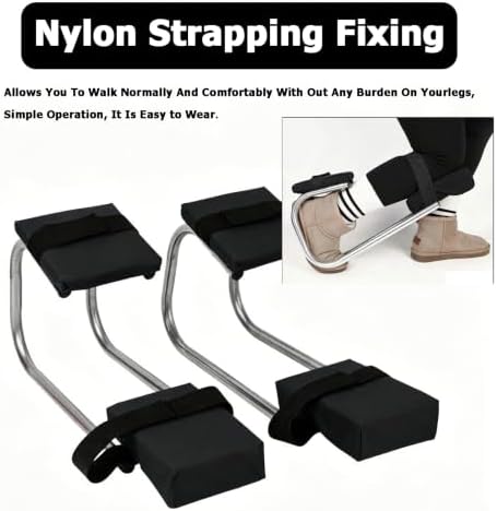 Knee Seat for Work, Adjustable Steel Knee Support and Seat for - Image 6