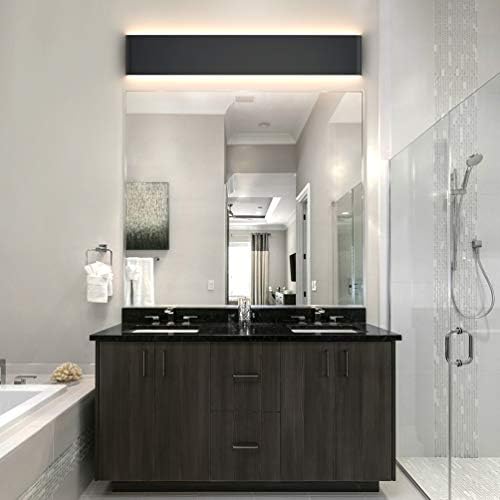 Aipsun 30W/32.6in Modern Black Vanity Light Indoor Modern Rectangular LED Wall - Image 2