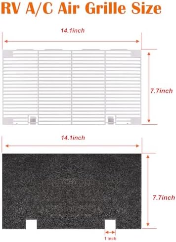 weideer RV A/C Ducted Air Grille - Image 2