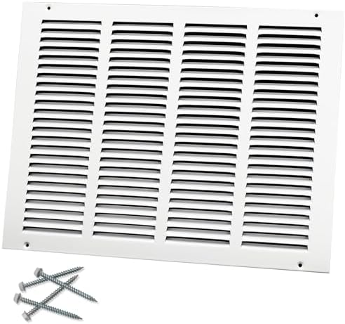 Howeall 16"W x 12"H Steel Return Air Grille, Air Return Vent Cover by Howeall