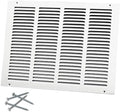 Howeall 16"W x 12"H Steel Return Air Grille, Air Return Vent Cover by Howeall