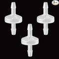 One Way Check Valve 5/32" Hose Barb Non Return Ozone Resistance Plastic Valve by ANPTGHT