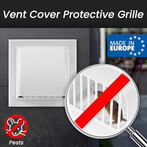 Repa Market 4 Inch Dryer Vent Cover Outside - Image 3
