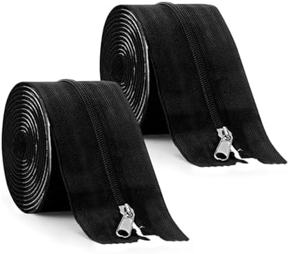 Zipper Door 4 Roll DIY Greenhouse Setup 3in 7ft Dust Barrier Zipper Easy by Unknown
