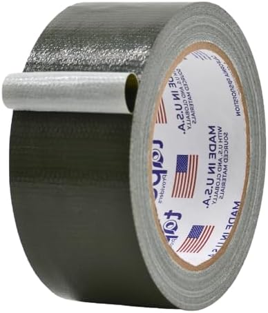 MAT Duct Tape Olive Drab Industrial Grade, 2 inch x 60 ft. Waterproof, UV by MATTape