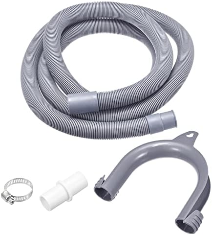 MECCANIXITY Washing Machine Drain Hose Extension Kits 6.56ft Gray by MECCANIXITY