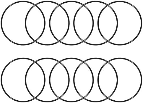 uxcell 10pcs 70x66x2mm Nitrile Rubber O-Rings Metric Sealing Gasket by uxcell