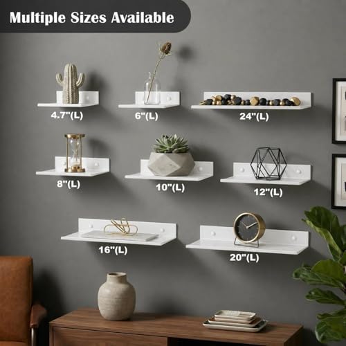 Z metnal Small Metal Shelves, Mini Floating Shelf - Image 6
