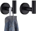JQK Black Bathroom Towel Hook, Coat Robe Clothes Hook by Homeimprovement