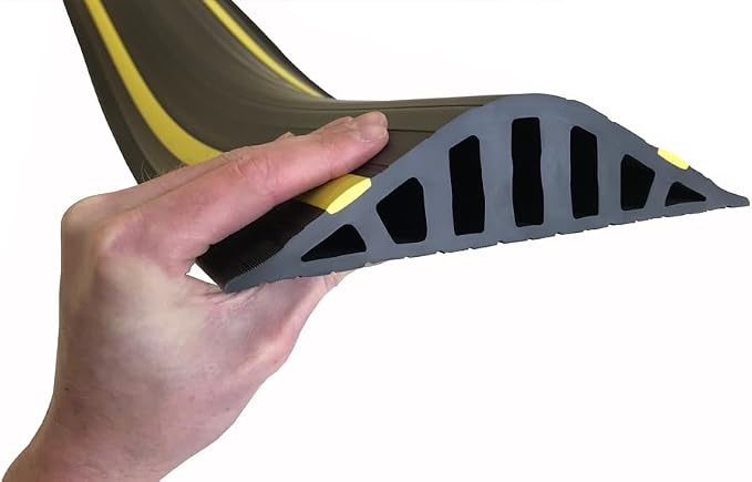 2" High Garage Door Flood Barrier Threshold Seal Kit ‘GARADAM’ | Flexible PVC | - Image 2