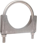 4 inch Heavy Duty Exhaust U Bolt Clamp, Stainless Steel | M10 Thick Rod Heavy by eLifecenter