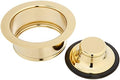 Keeney K5417DSPB Garbage Disposal Flange and Stopper, Polished Brass by Unknown