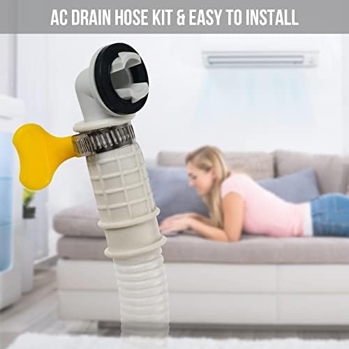 Air Conditioner Drain Hose Kit, 5 ft Universal Pipe - Image 6