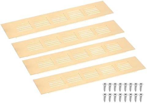 uxcell Air Vents Cover, Rectangle Louvered Ventilation Grille by uxcell