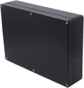 Project Box IP65 Waterproof Junction Box ABS Plastic Black Electrical Boxes DIY by Otdorpatio