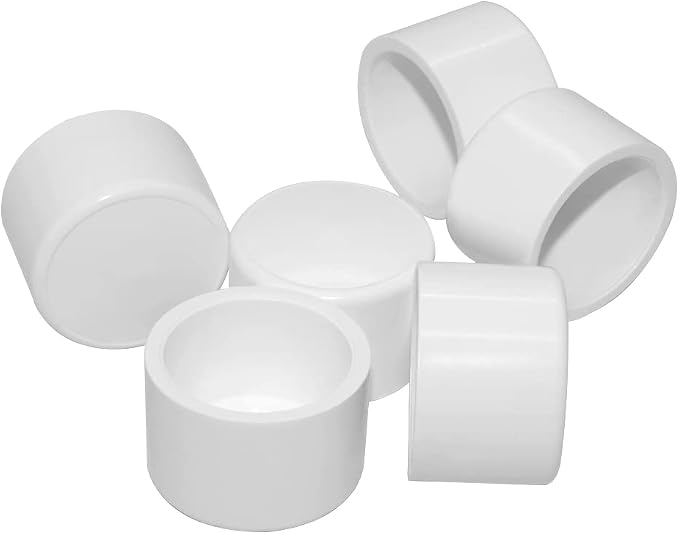 1/2 Inch Pipe End Cap Fitting, Furniture Grade End Cap Fittings - Image 4