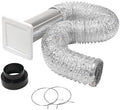 Homewerks Wall Vent Duct Kit for Exhaust Fan, Made in USA by HomewerksWorldwide